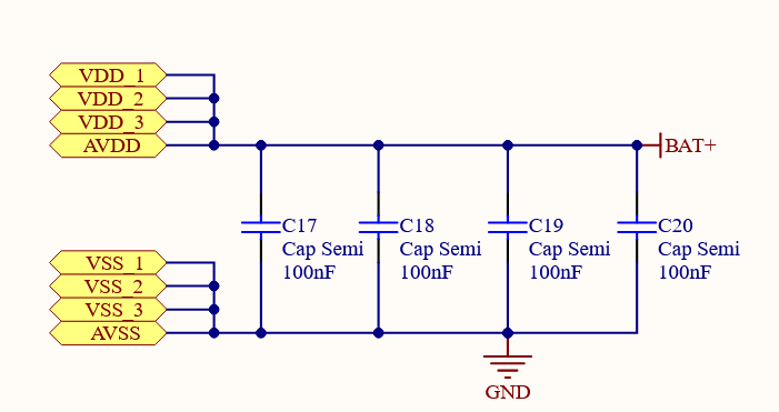 Decoupling schematic