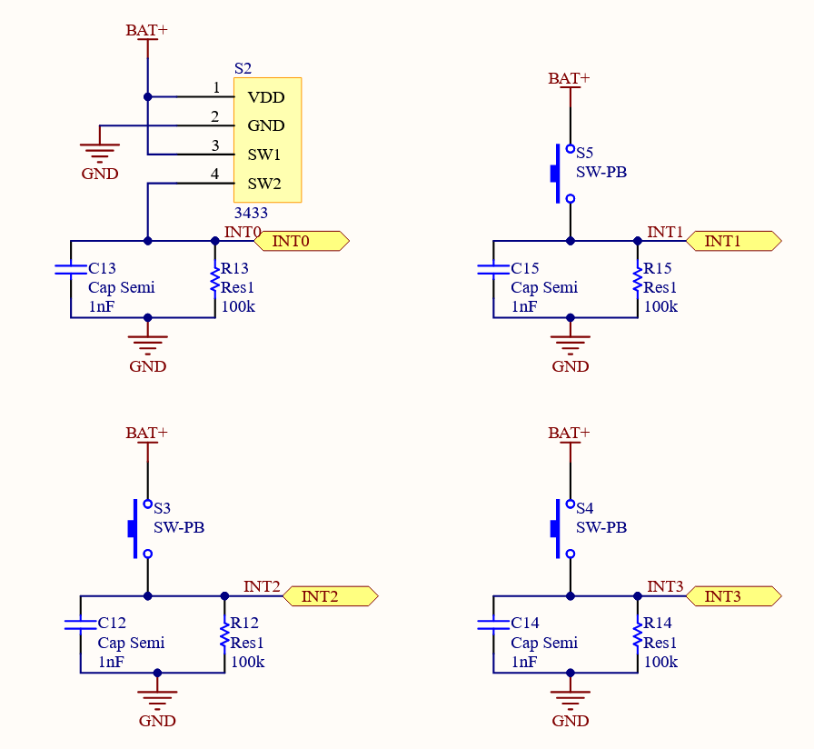 Interrupts schematic