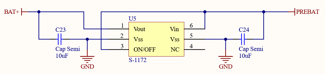 Voltage regulator schematic